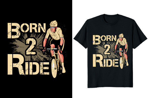 Born 2 Ride: Capturing Cycling Culture in a Graphic Tee