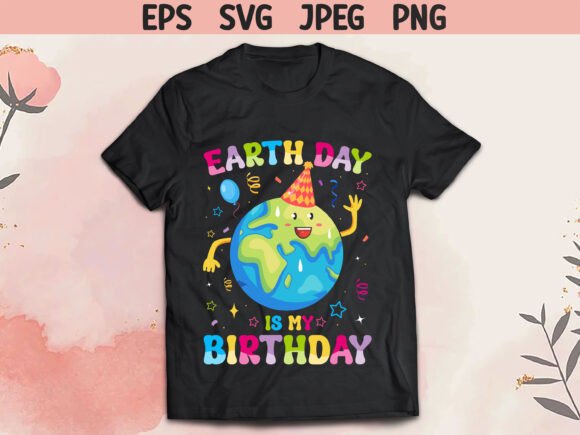 Celebrate Earth Day with a Versatile T-Shirt Design Graphic