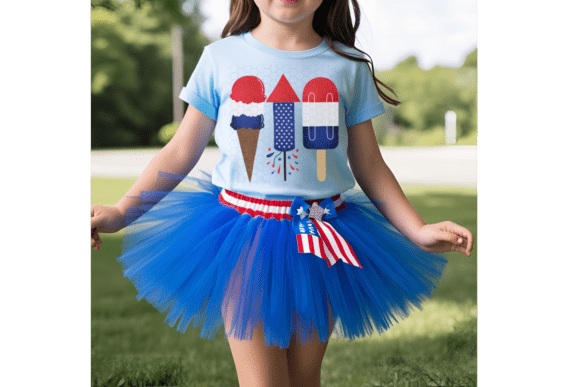 Sparkle Without the Mess: Red, White & Blue Faux Glitter