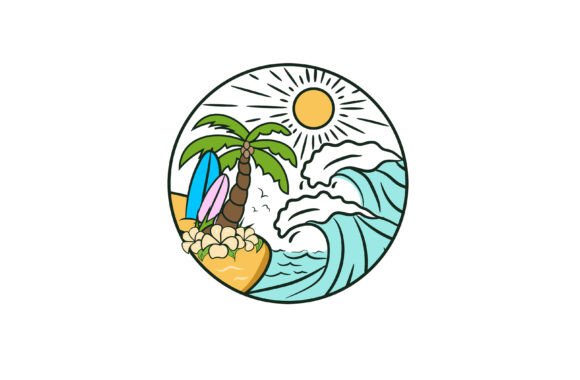 Summer Graphic Sublimation PNG, Eps: Your Toolkit for Vibrant Seasonal Projects