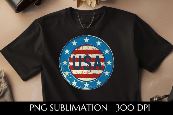 USA Flag Typography Graphic: More Than Just Letters