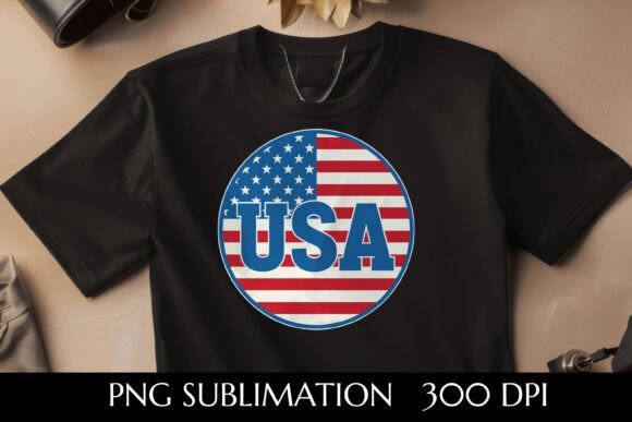 USA Patriotism Graphic: A Bold Statement for Your Projects